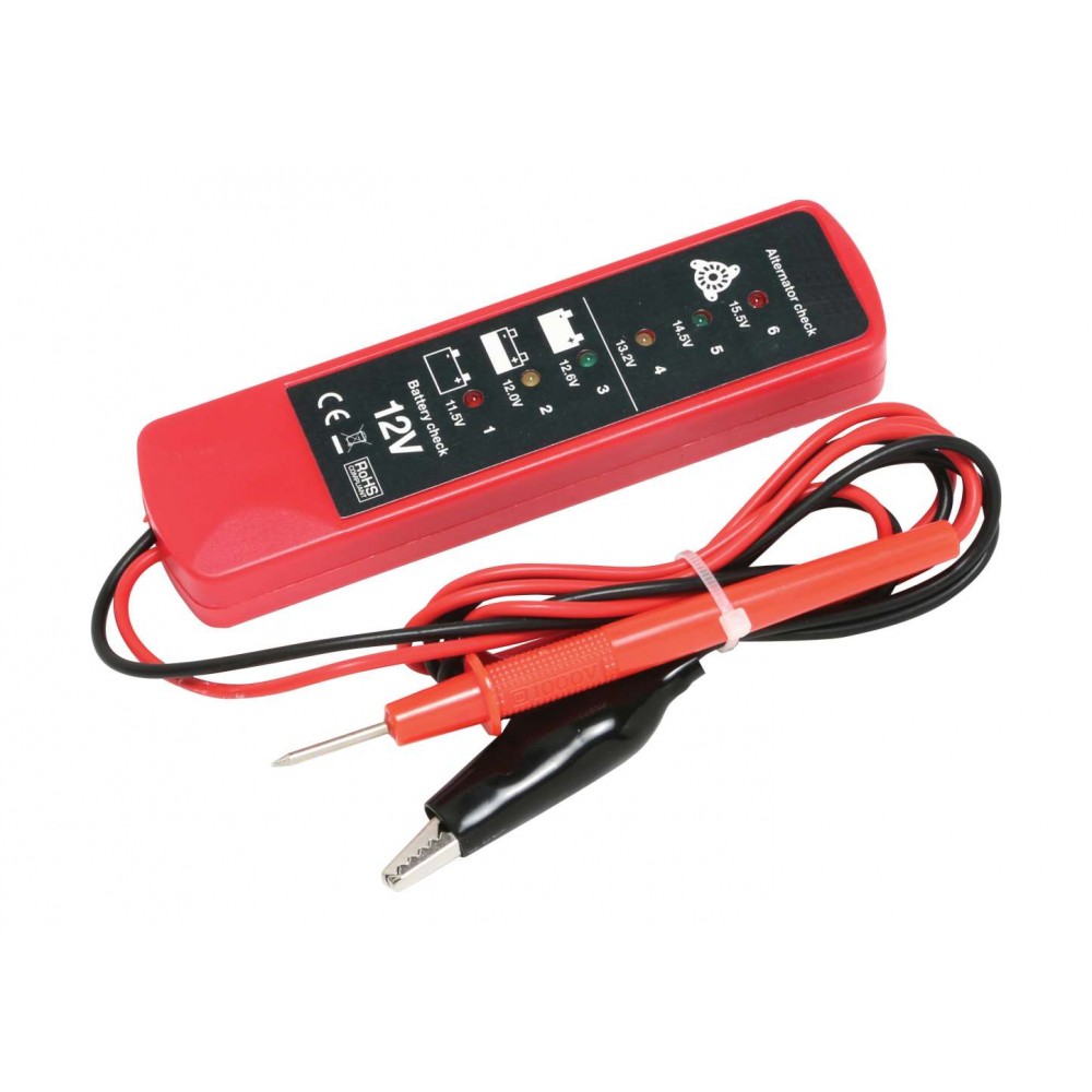 Image for Hilka 83610502 Battery & Alternator Tester