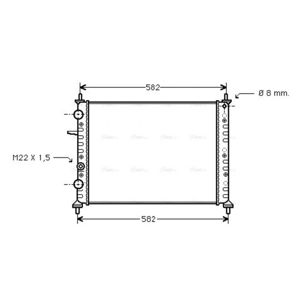 Image for AVA Cooling - Radiator