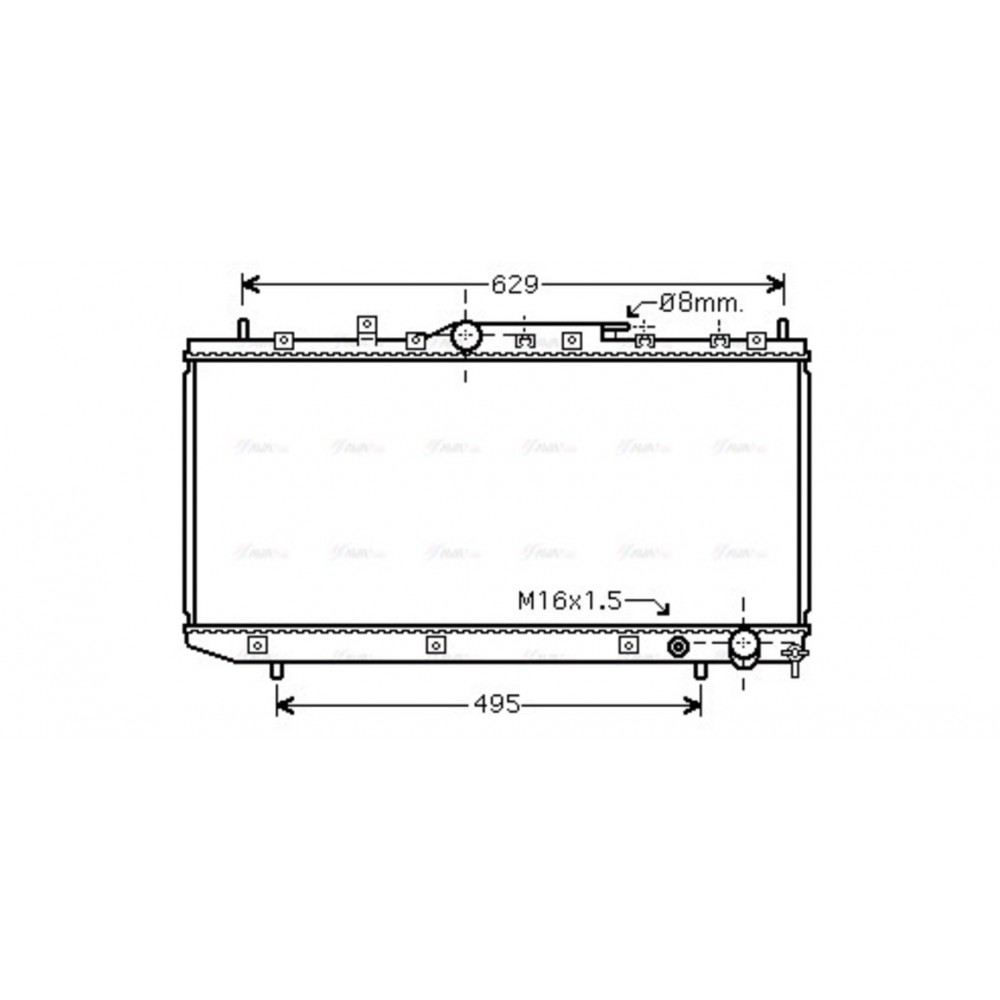 Image for AVA Cooling - Radiator