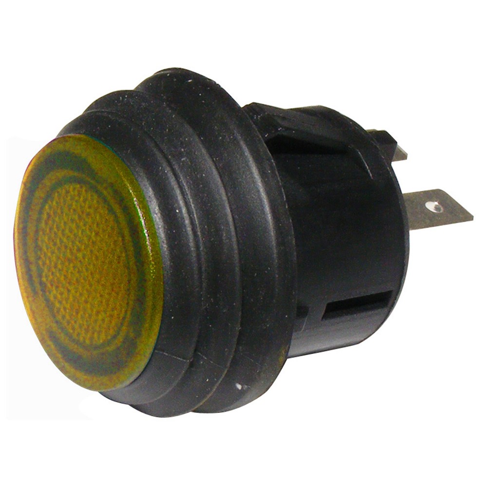 Image for Pearl PWN944 Splash Proof Push Switch - Amber