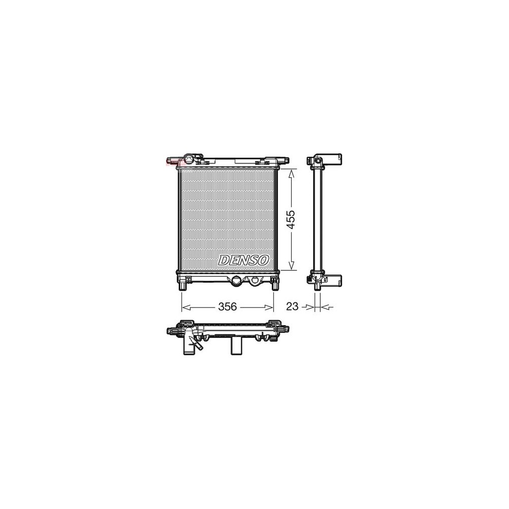 Image for Denso Radiator DRM32036