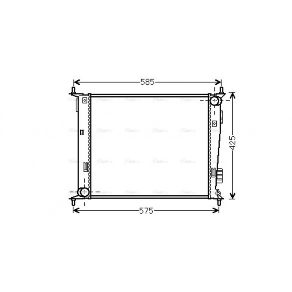 Image for AVA Cooling - Radiator