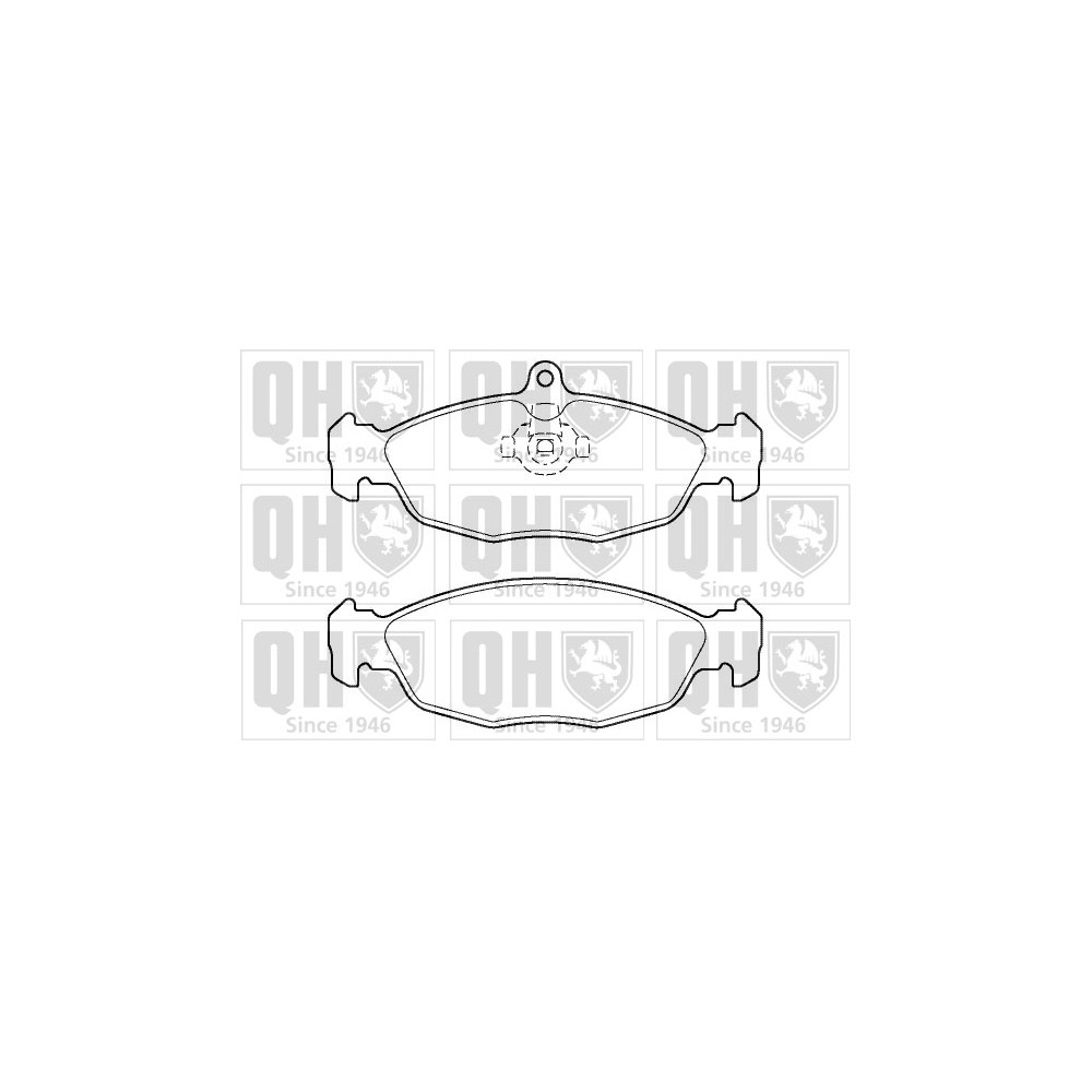 Image for QH BP1385 Brake Pad Set