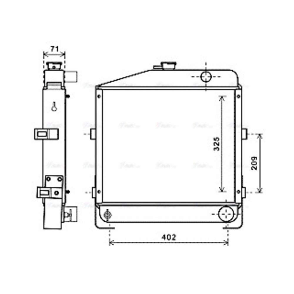 Image for AVA Cooling - Radiator