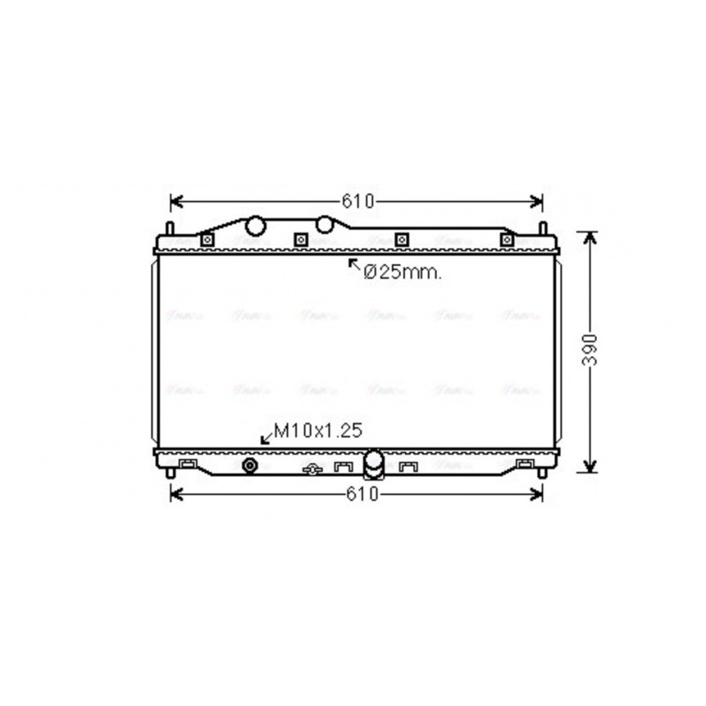 Image for AVA Cooling - Radiator