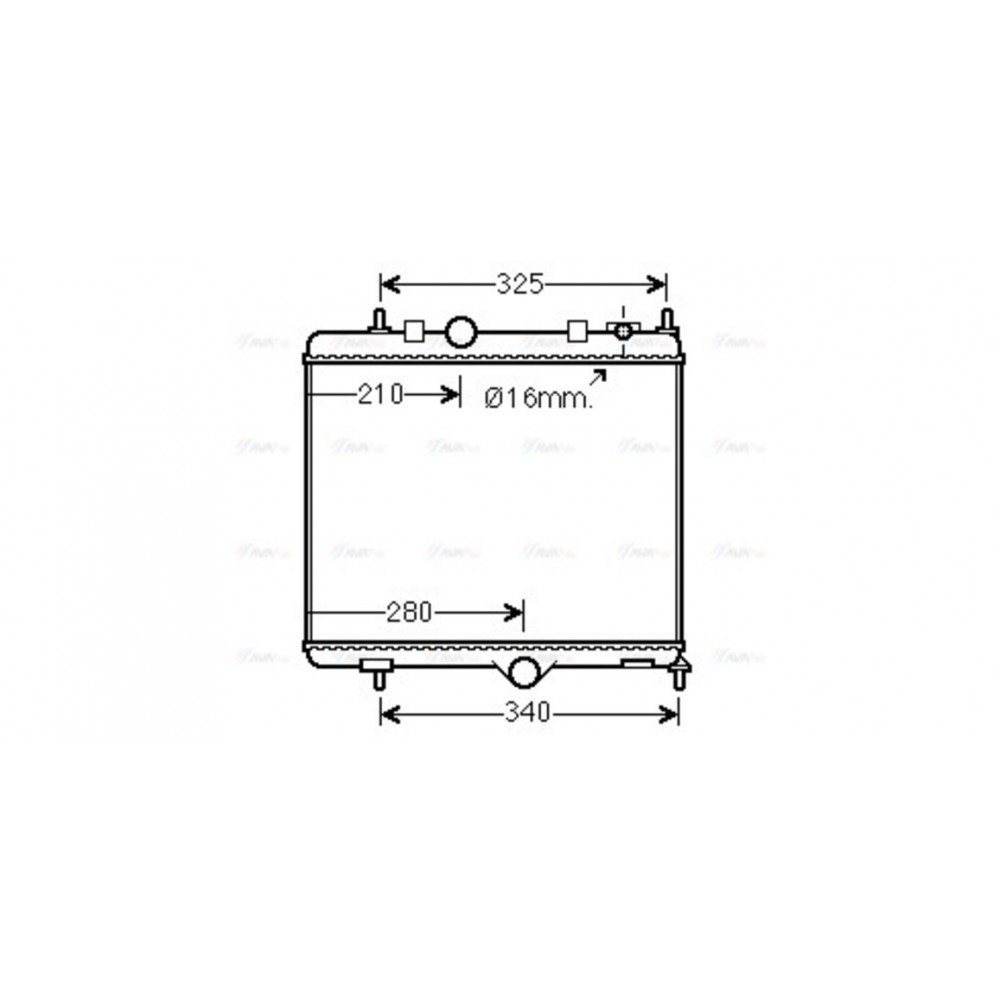 Image for AVA Cooling - Radiator