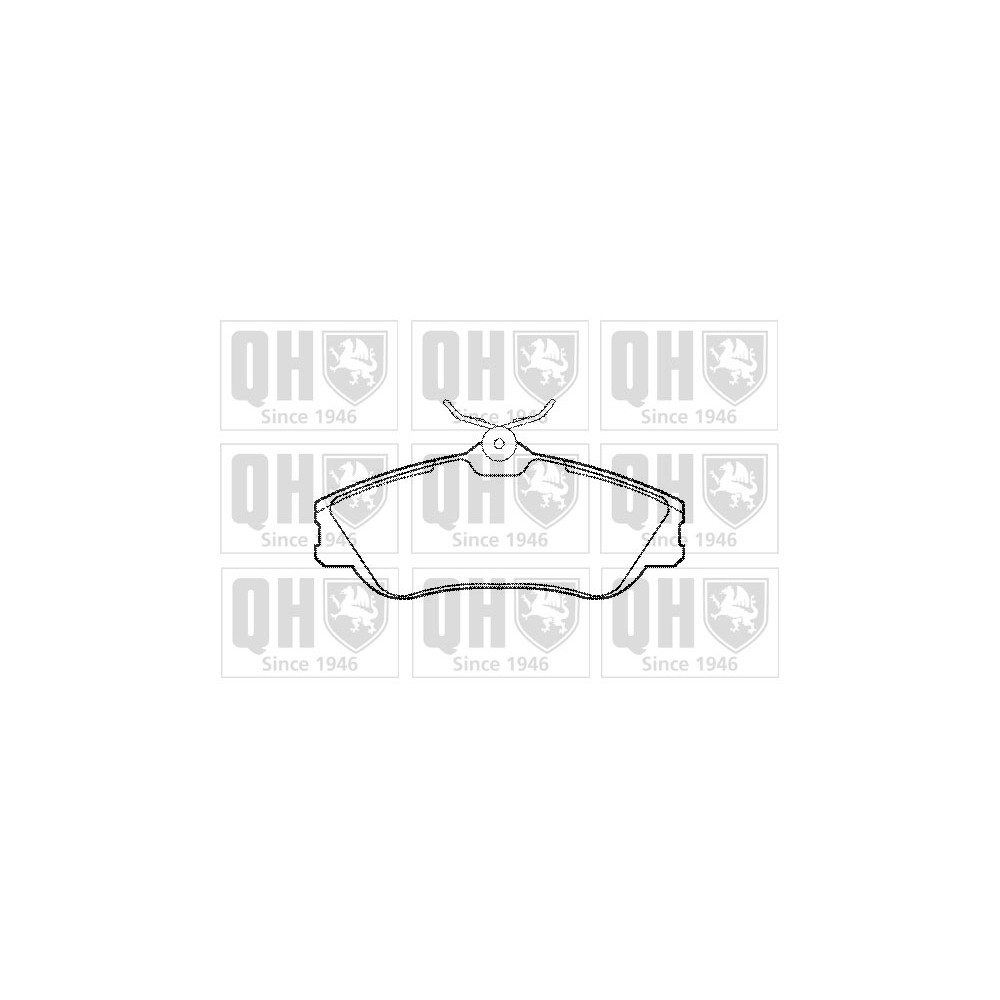 Image for QH BP1145 Brake Pad Set