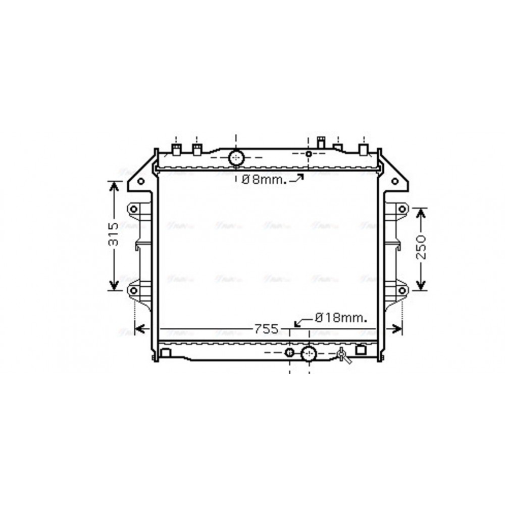 Image for AVA Cooling - Radiator