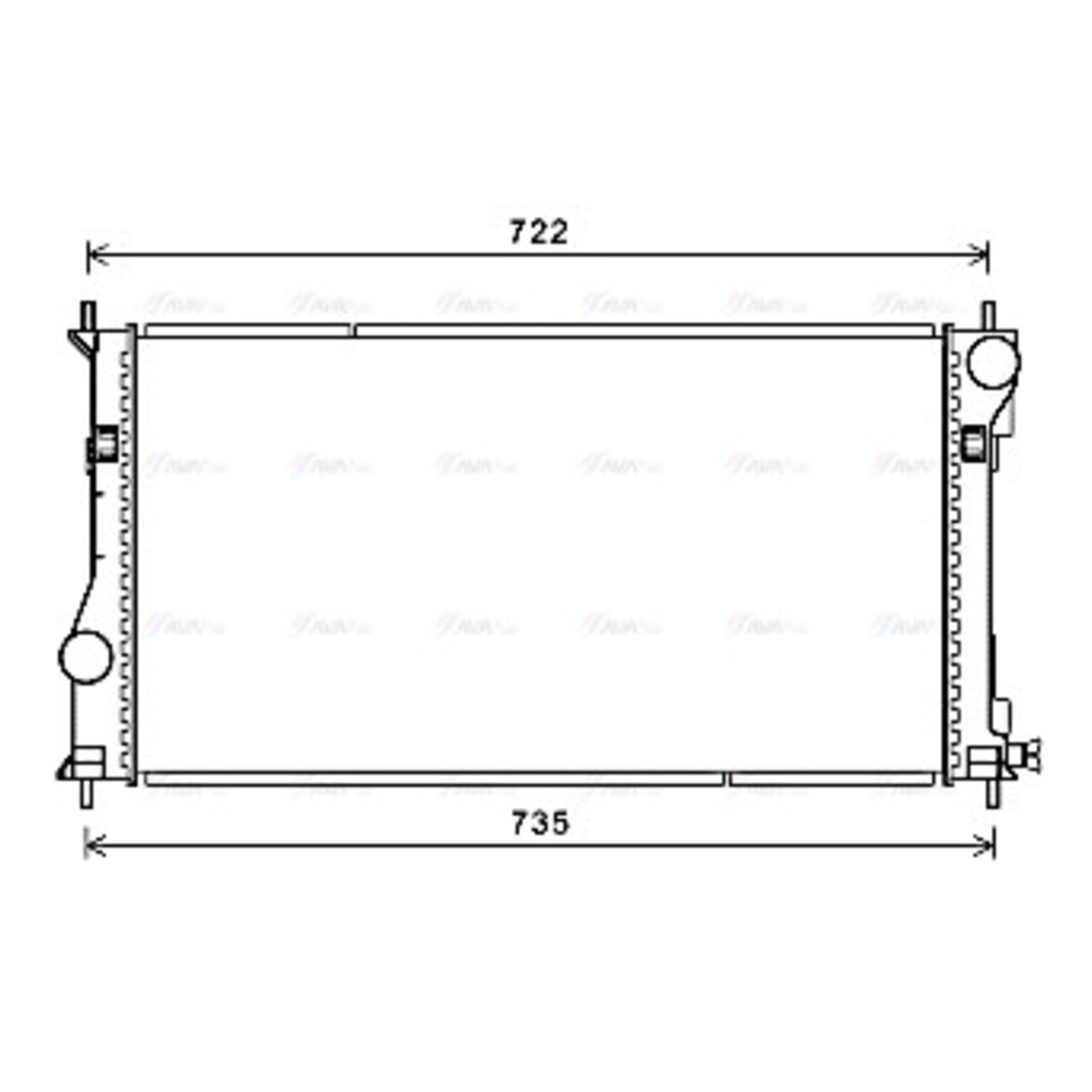 Image for AVA Cooling - Radiator