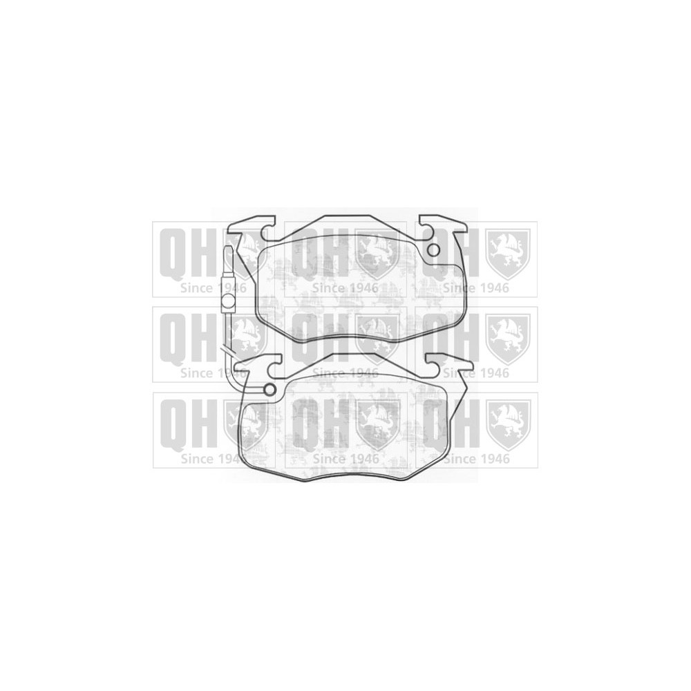 Image for QH BP361 Brake Pad Set