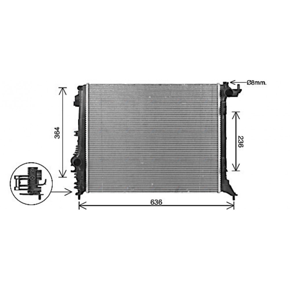 Image for AVA Cooling - Radiator