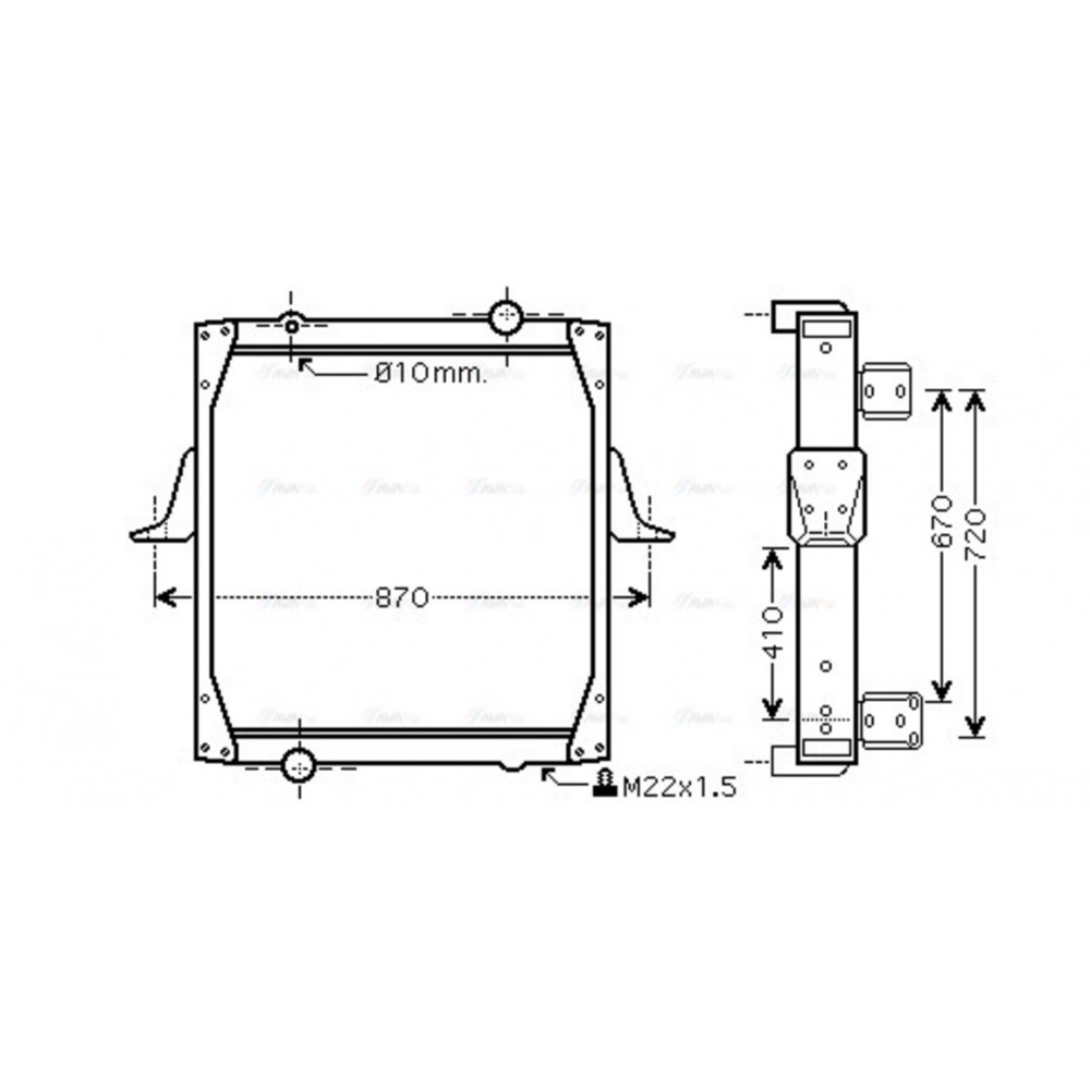 Image for AVA Cooling - Radiator