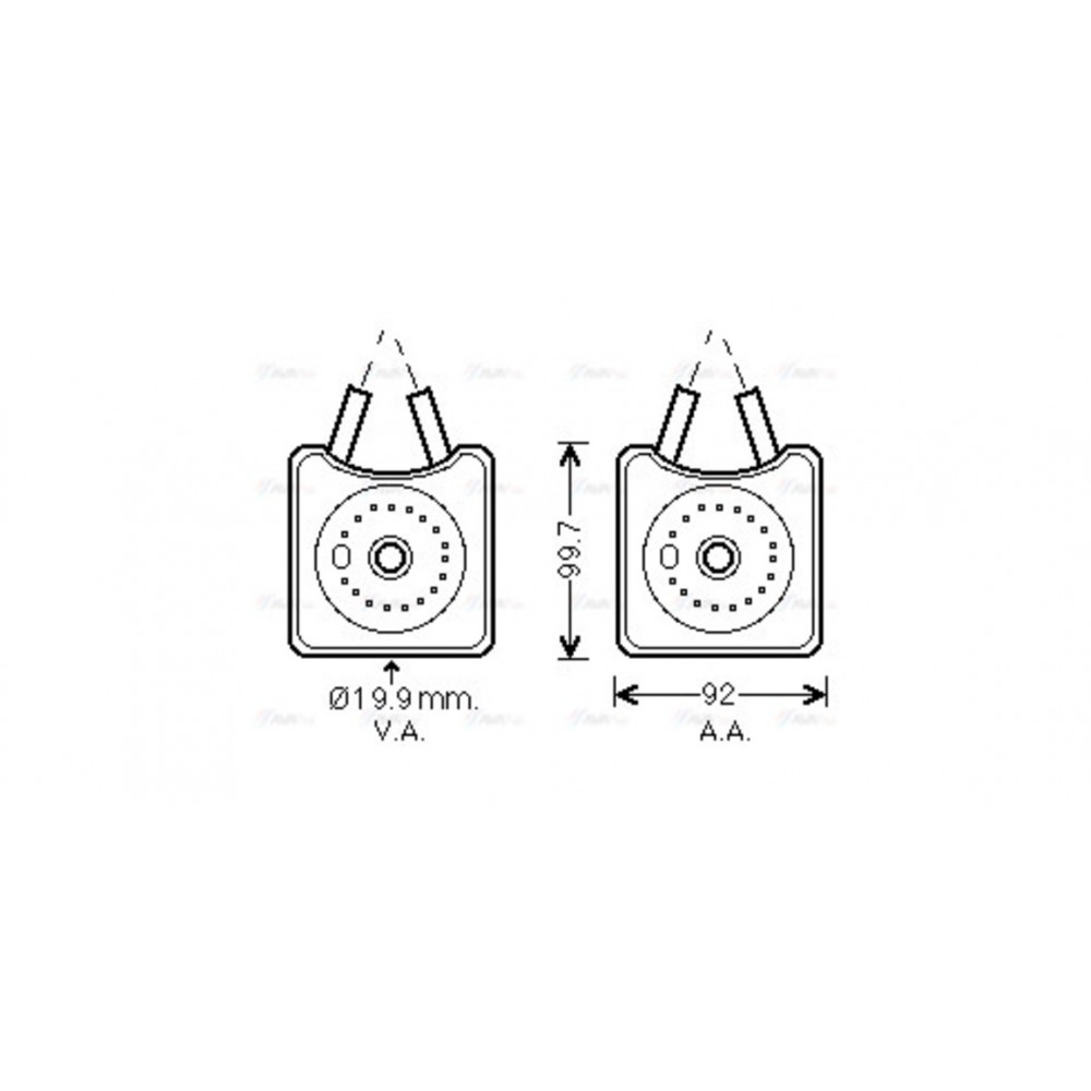 Image for AVA Cooling - Oil Cooler