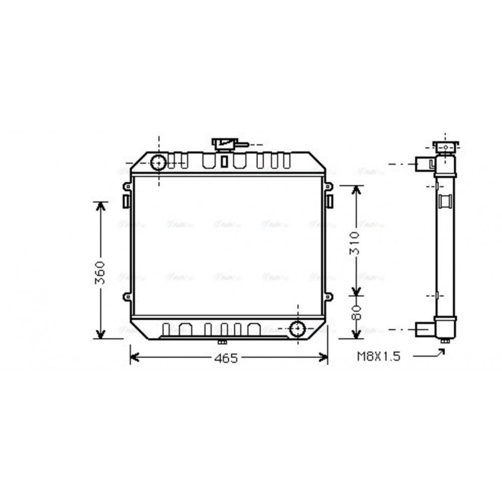 Image for AVA Cooling - Radiator