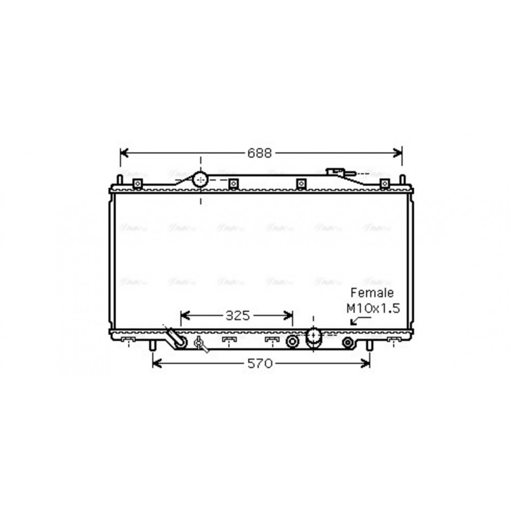 Image for AVA Cooling - Radiator