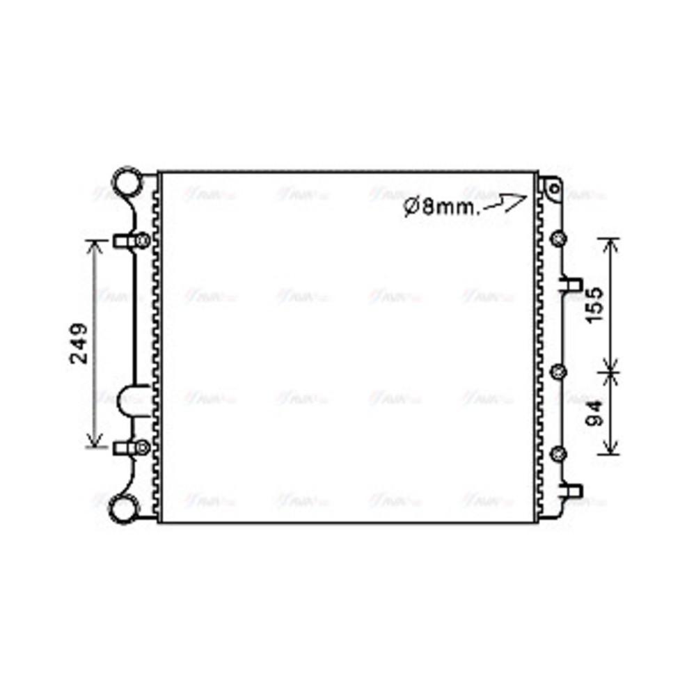 Image for AVA Cooling - Radiator