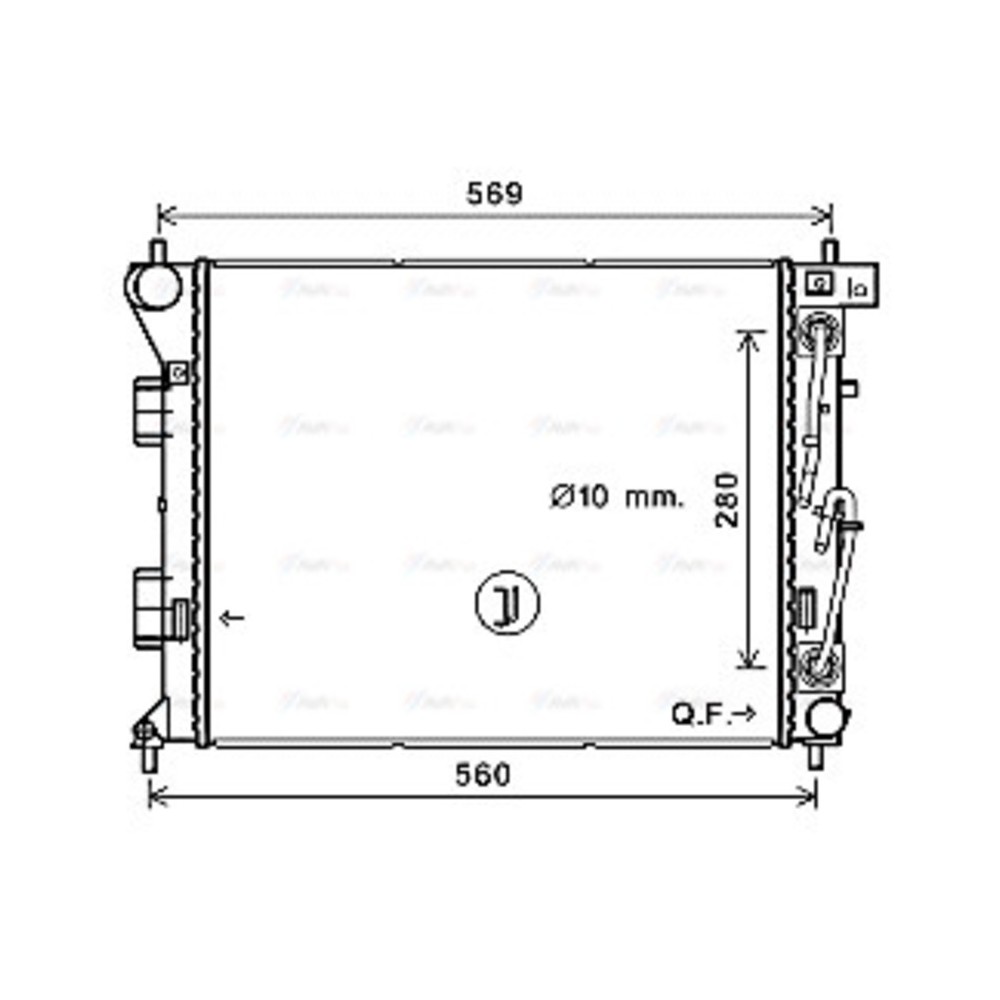 Image for AVA Cooling - Radiator