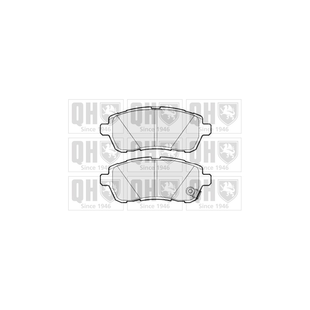 Image for QH BP1677 Brake Pad Set