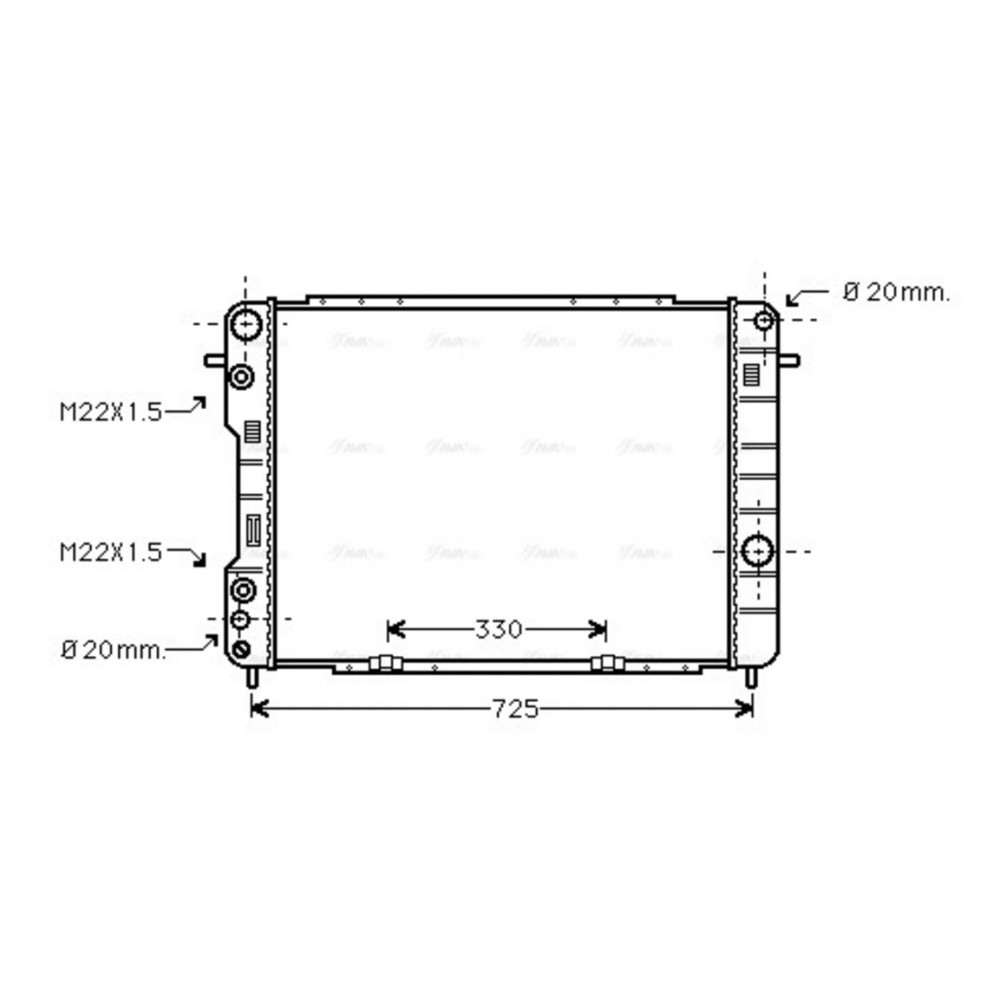 Image for AVA Cooling - Radiator