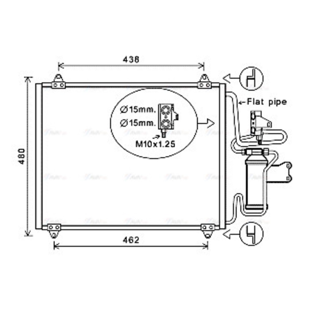 Image for AVA Cooling - Condenser