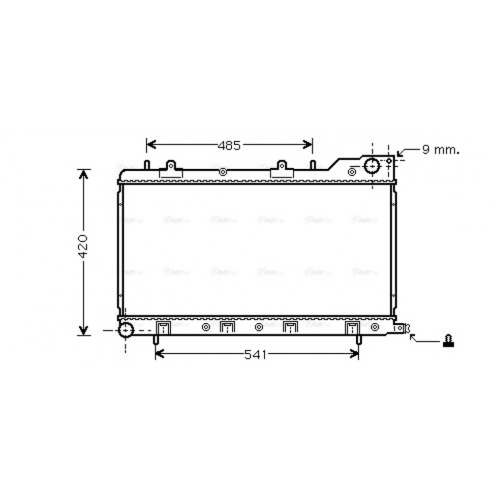 Image for AVA Cooling - Radiator