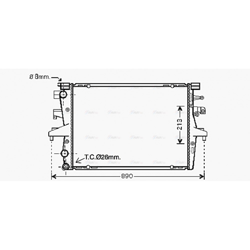 Image for AVA Cooling - Radiator