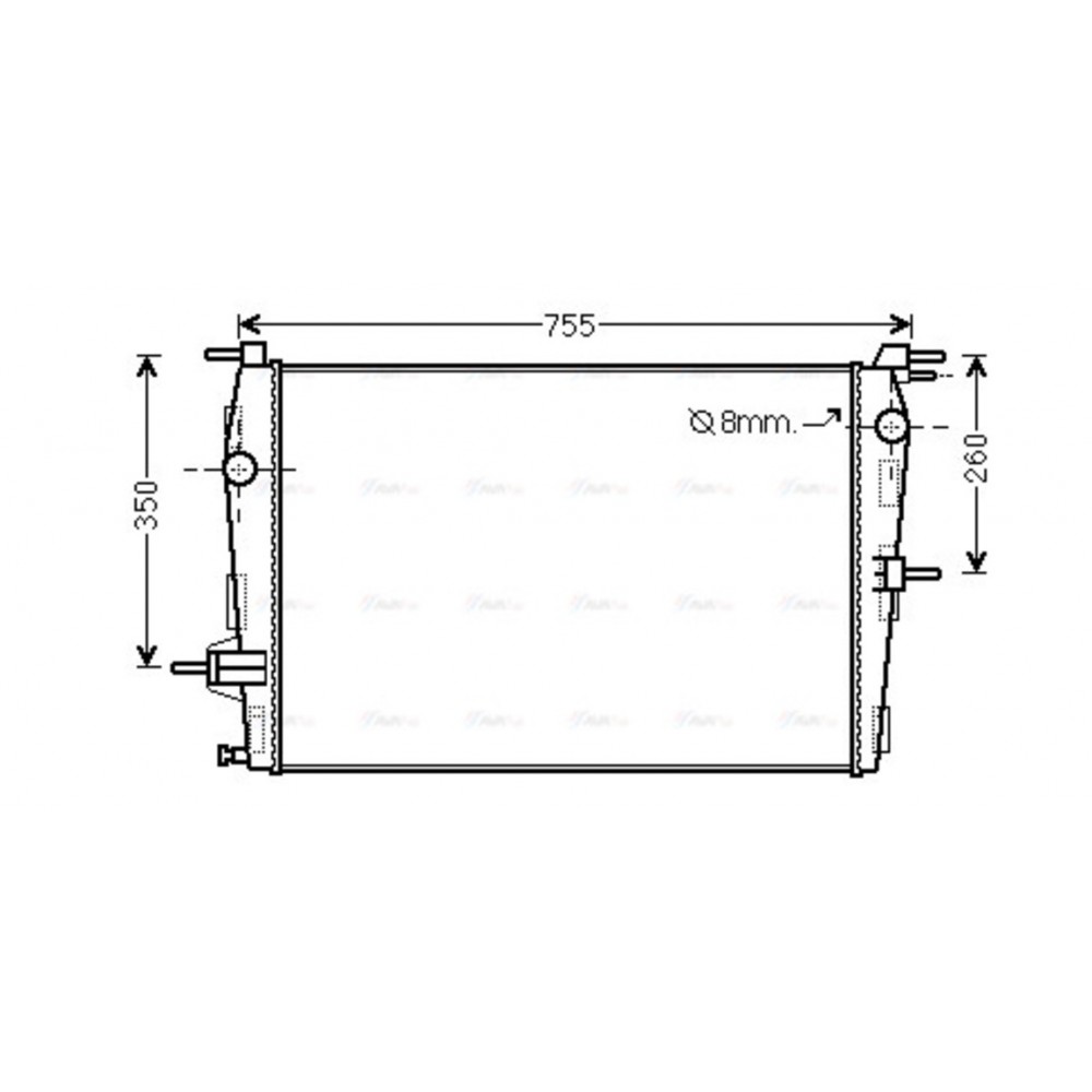 Image for AVA Cooling - Radiator