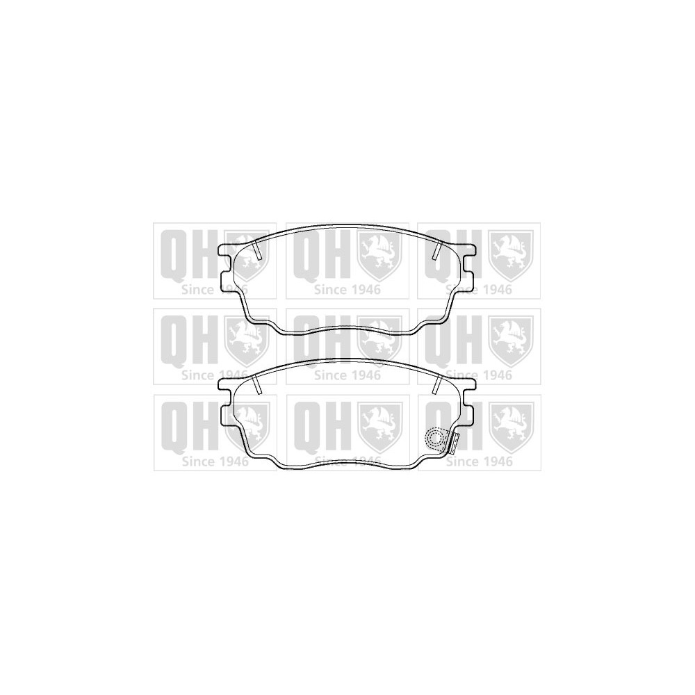 Image for QH BP1411 Brake Pad Set