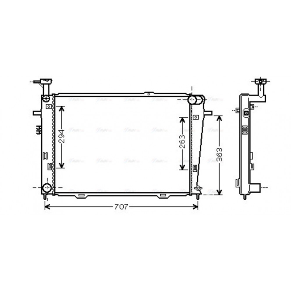 Image for AVA Cooling - Radiator