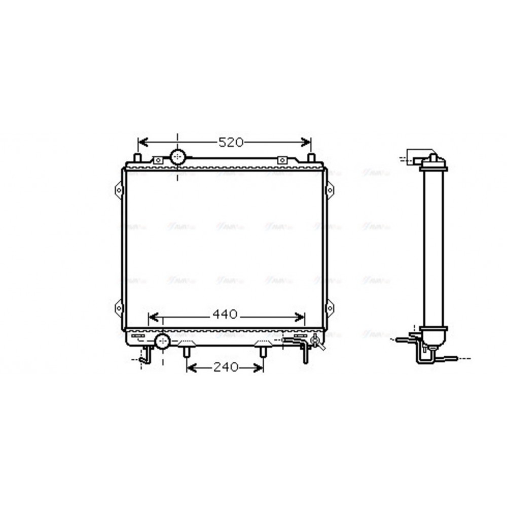 Image for AVA Cooling - Radiator