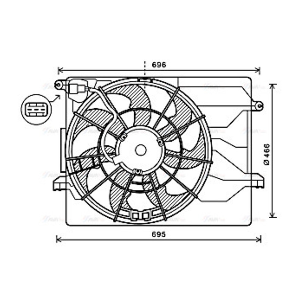 Image for AVA Cooling - Fan