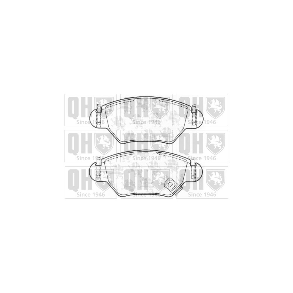 Image for QH BP1147 Brake Pad Set