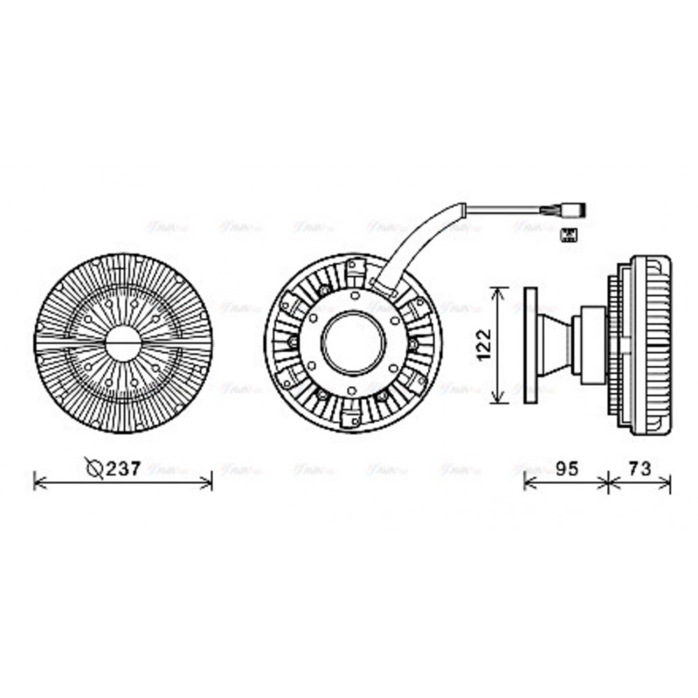 Image for AVA Cooling - Fan Clutch