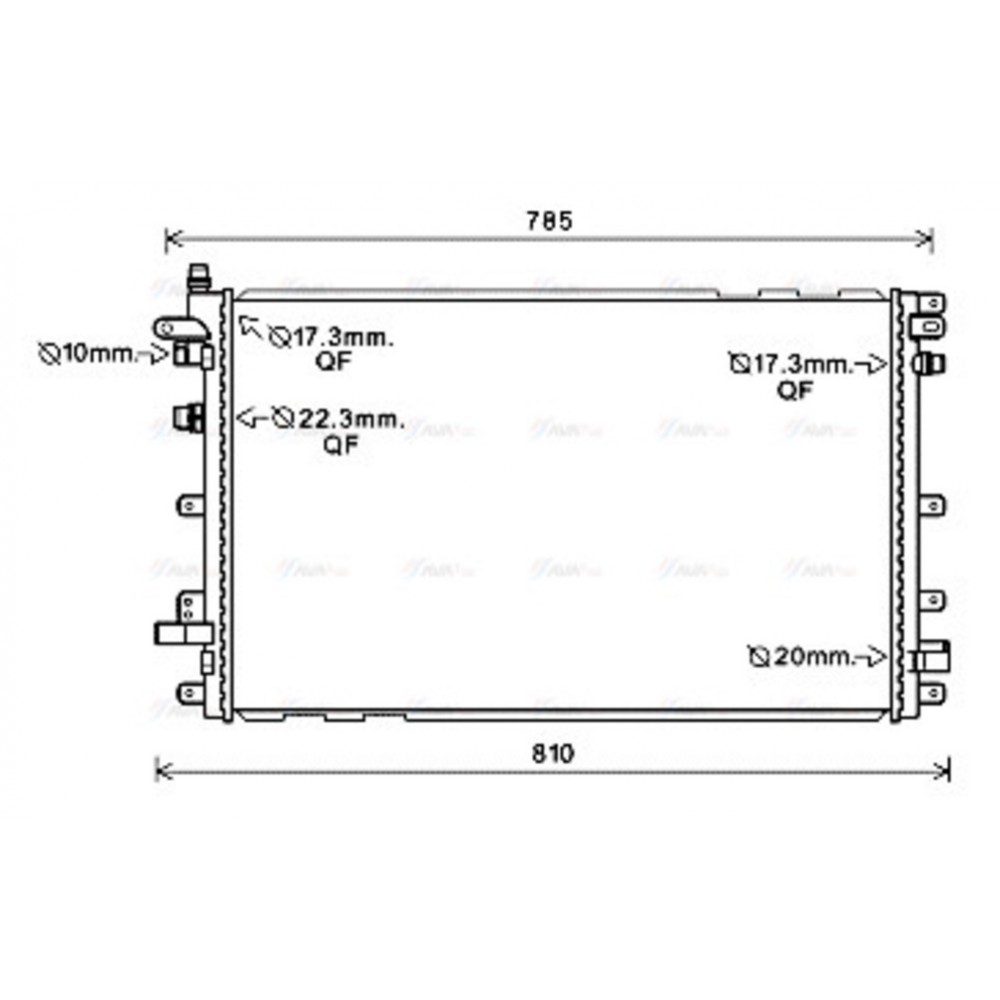 Image for AVA Cooling - Radiator