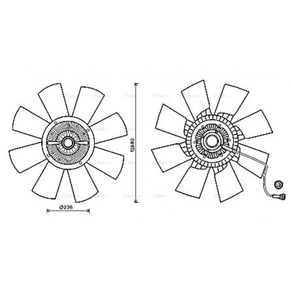 Image for AVA Cooling - Fan Clutch