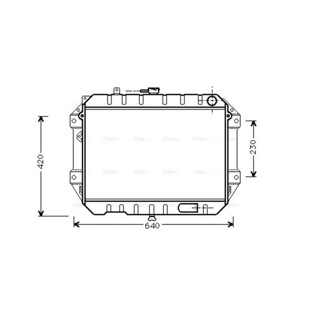 Image for AVA Cooling - Radiator