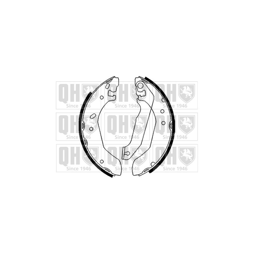 Image for QH BS806 Brake Shoes