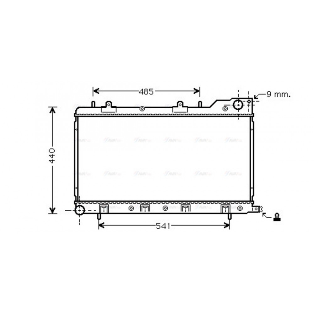 Image for AVA Cooling - Radiator