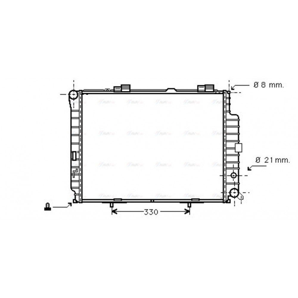 Image for AVA Cooling - Radiator