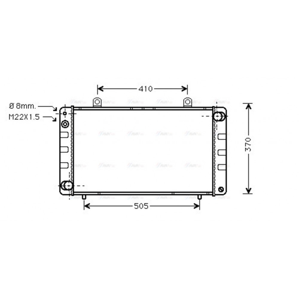 Image for AVA Cooling - Radiator