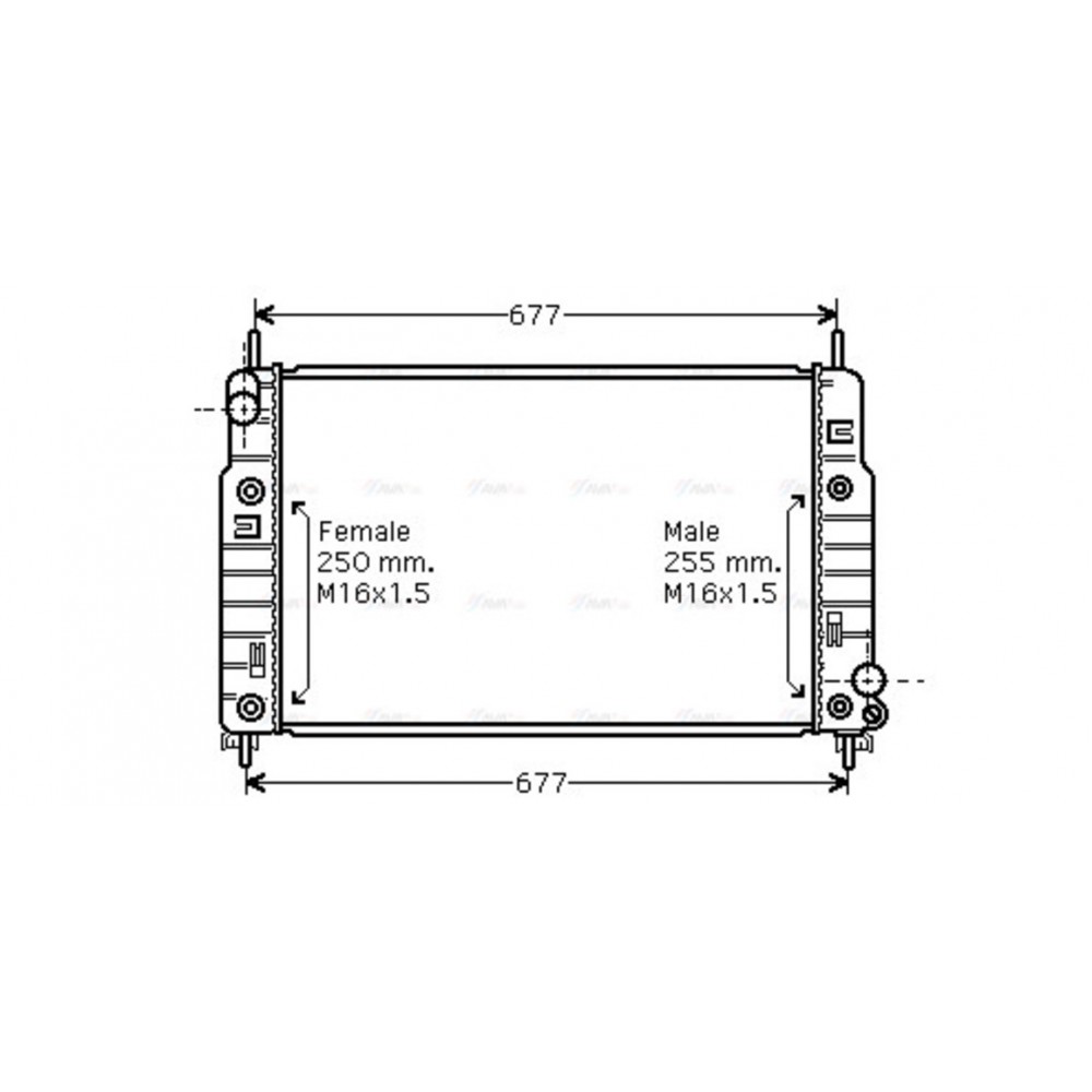 Image for AVA Cooling - Radiator