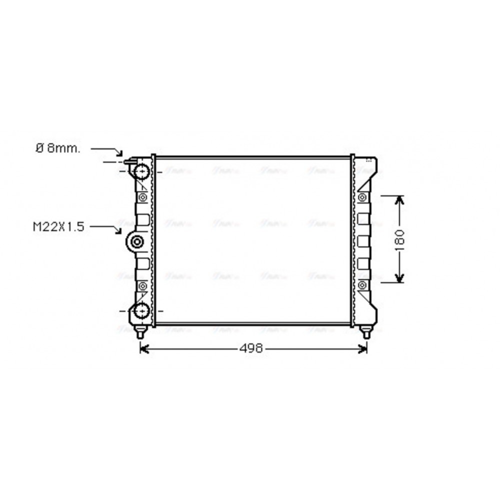 Image for AVA Cooling - Radiator