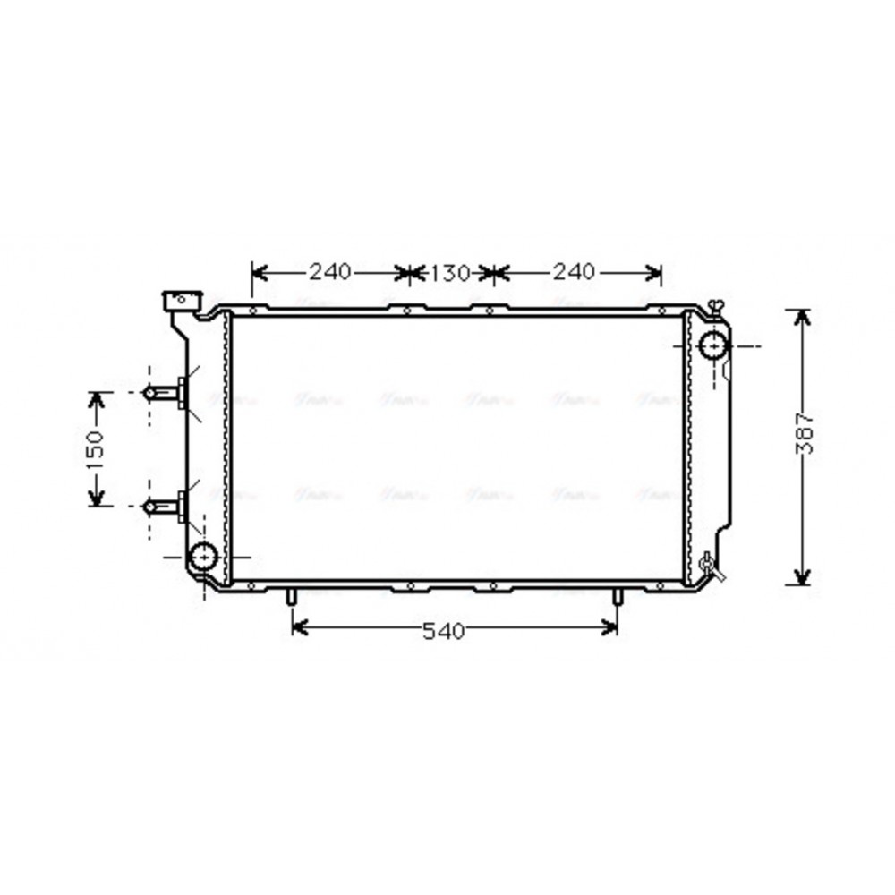 Image for AVA Cooling - Radiator