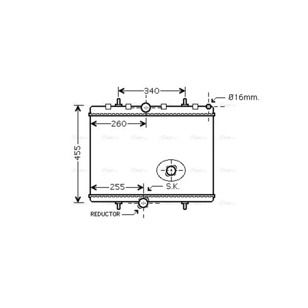 Image for AVA Cooling - Radiator