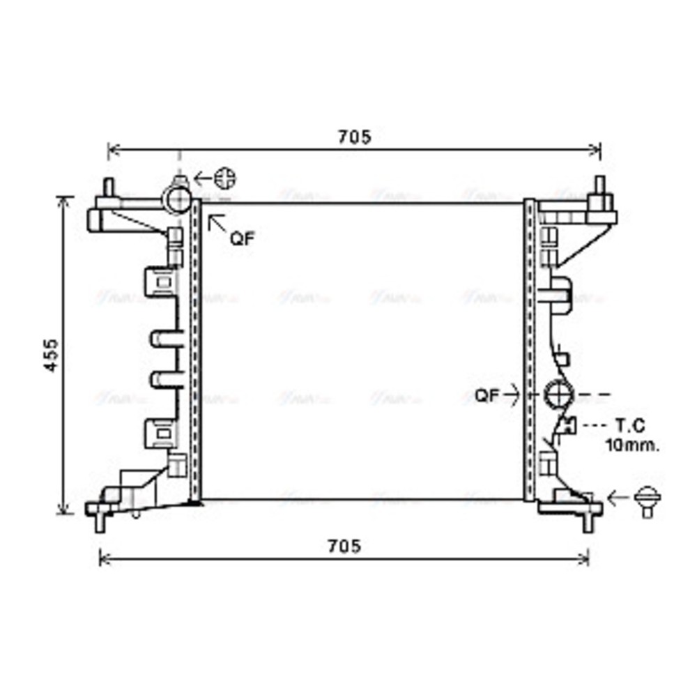 Image for AVA Cooling - Radiator