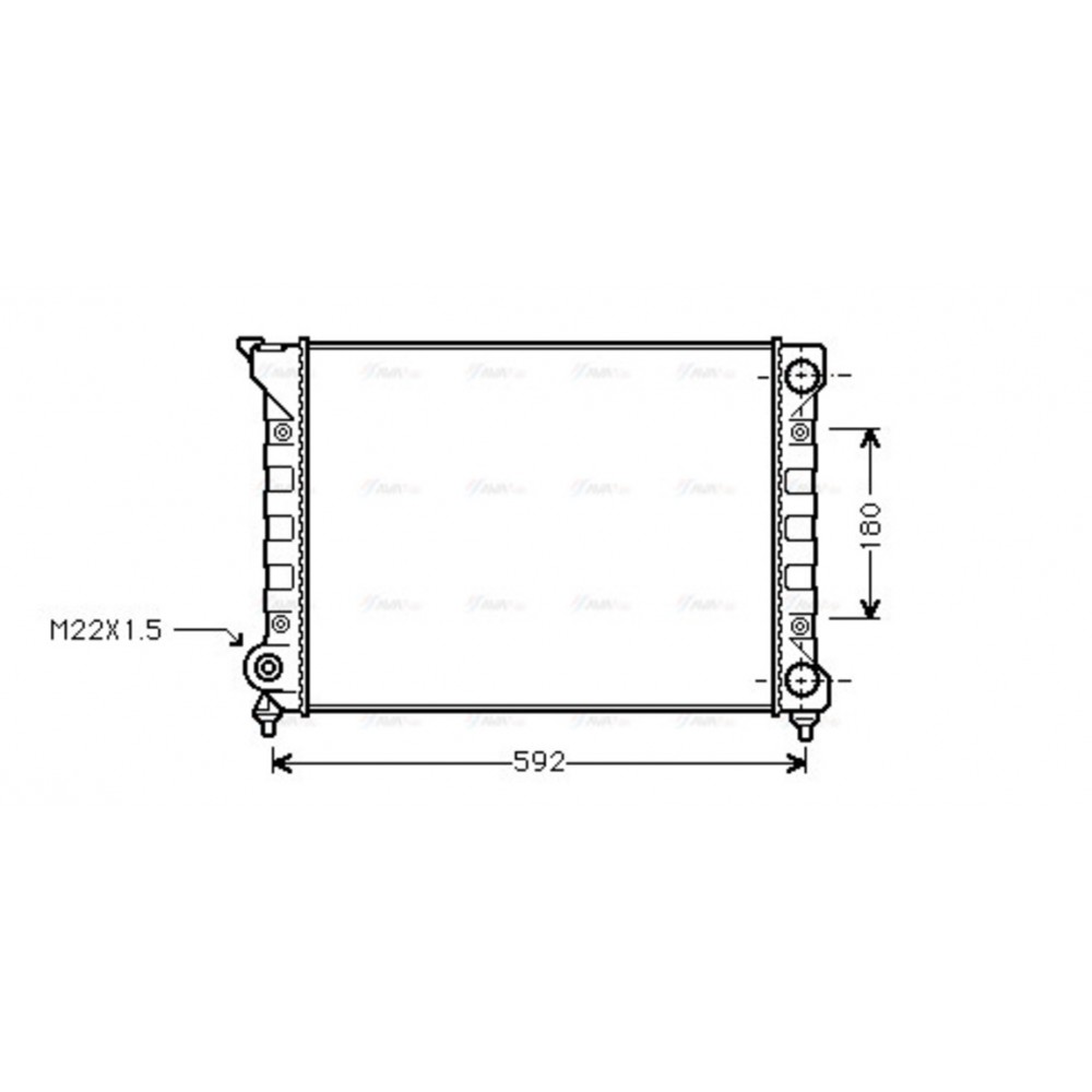 Image for AVA Cooling - Radiator