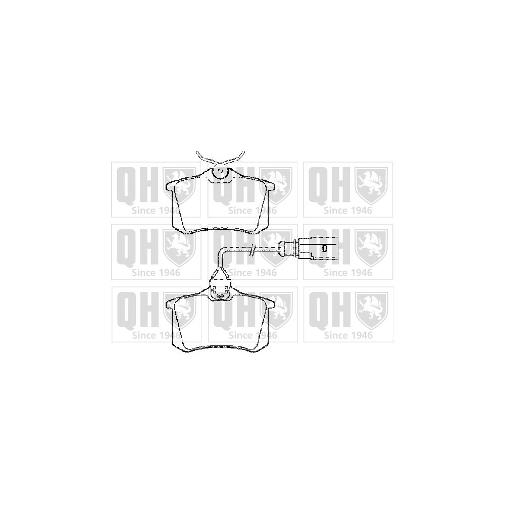 Image for QH BP1301 Brake Pad Set