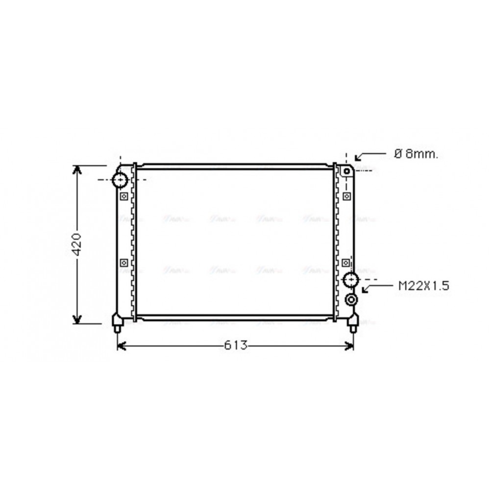 Image for AVA Cooling - Radiator