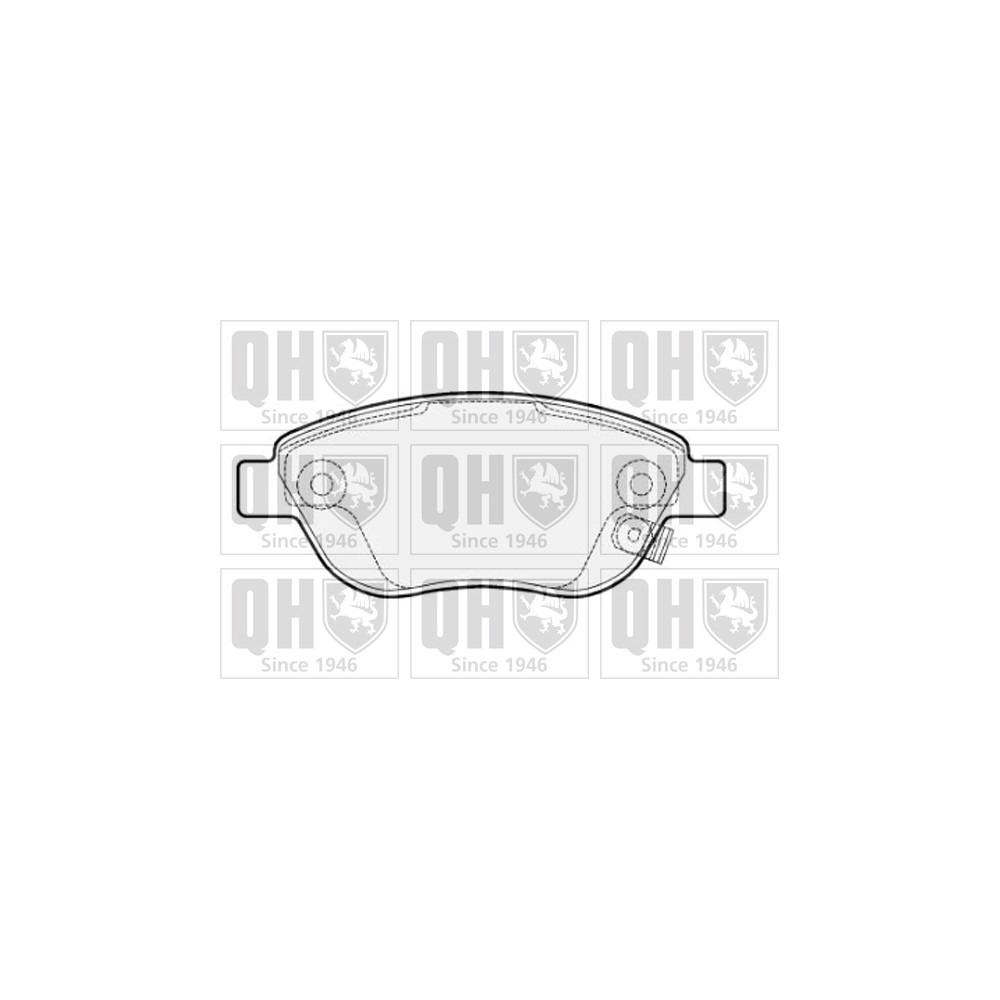 Image for QH BP1551 Brake Pad Set