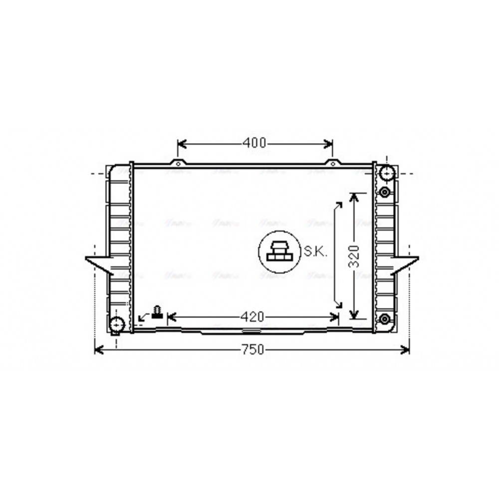 Image for AVA Cooling - Radiator